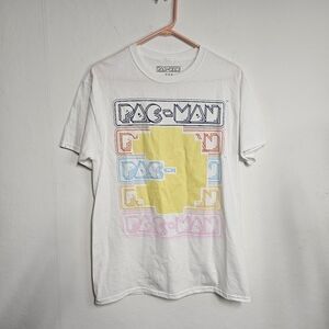 Pac-Man Graphic White Tee